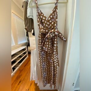 Rebecca Taylor wrap midi dress, size small